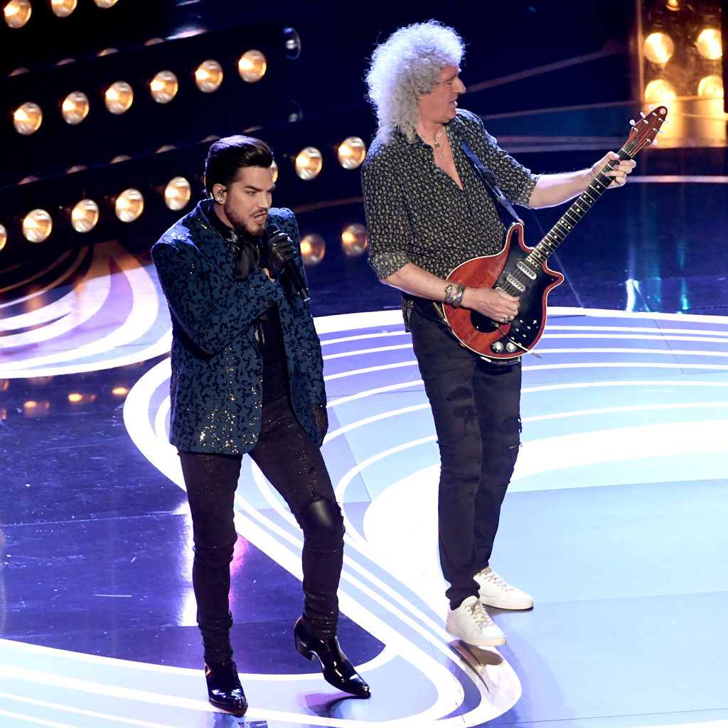 Adam Lambert und Brian May bei den Oscars 2019