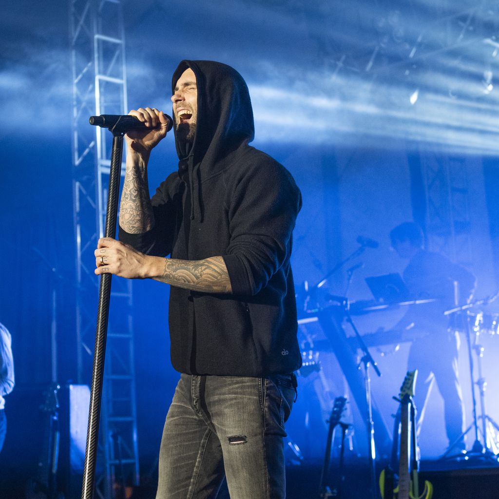 Adam Levine bei einem Maroon 5-Konzert im November 2018