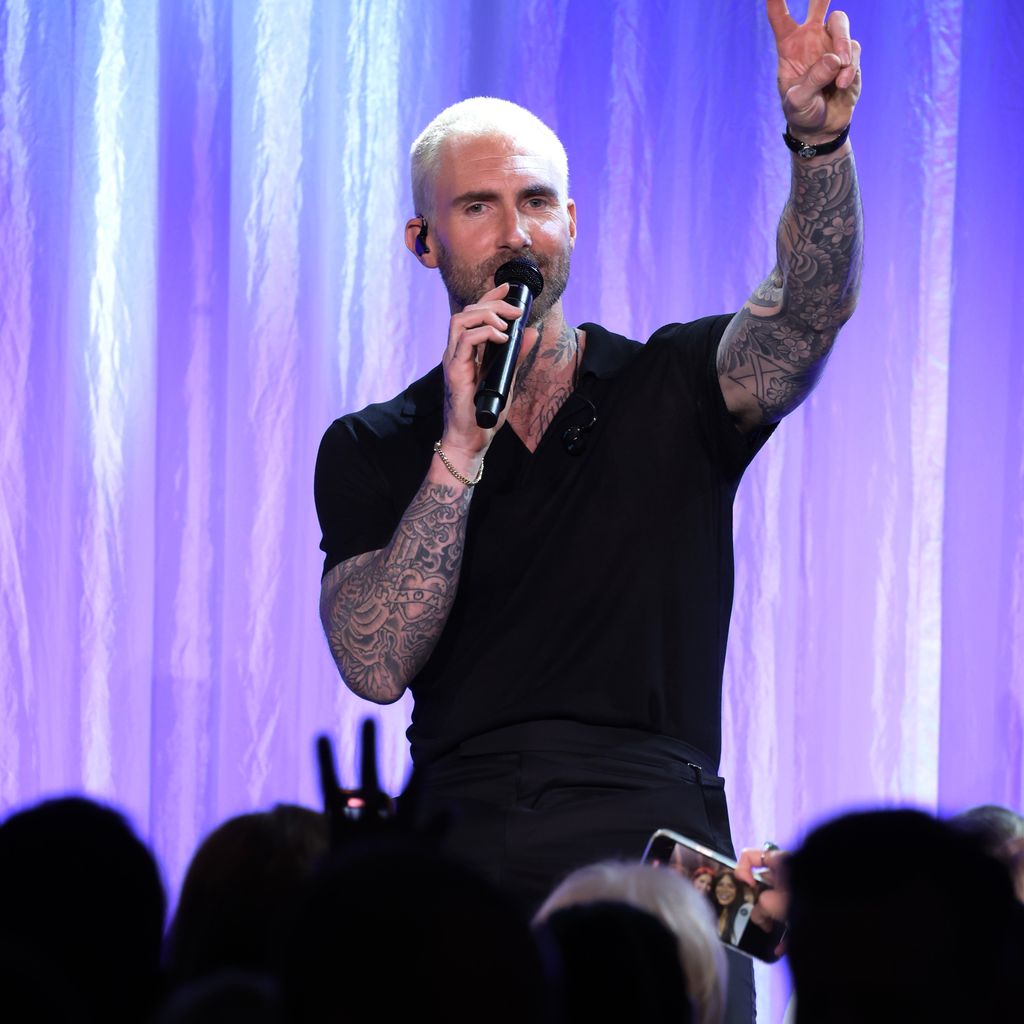 Adam Levine bei einem Konzert