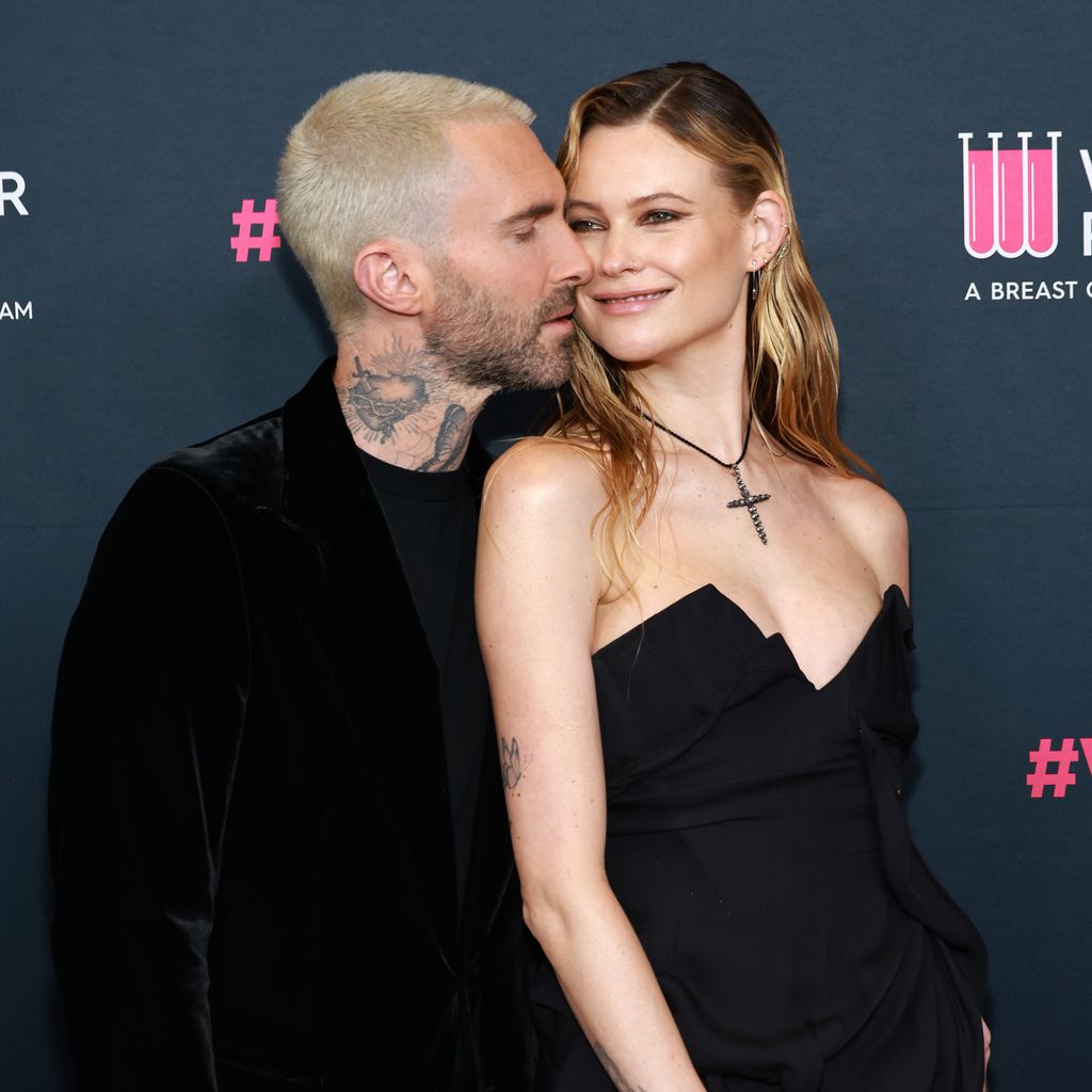 Adam Levine und Behati Prinsloo im März 2023