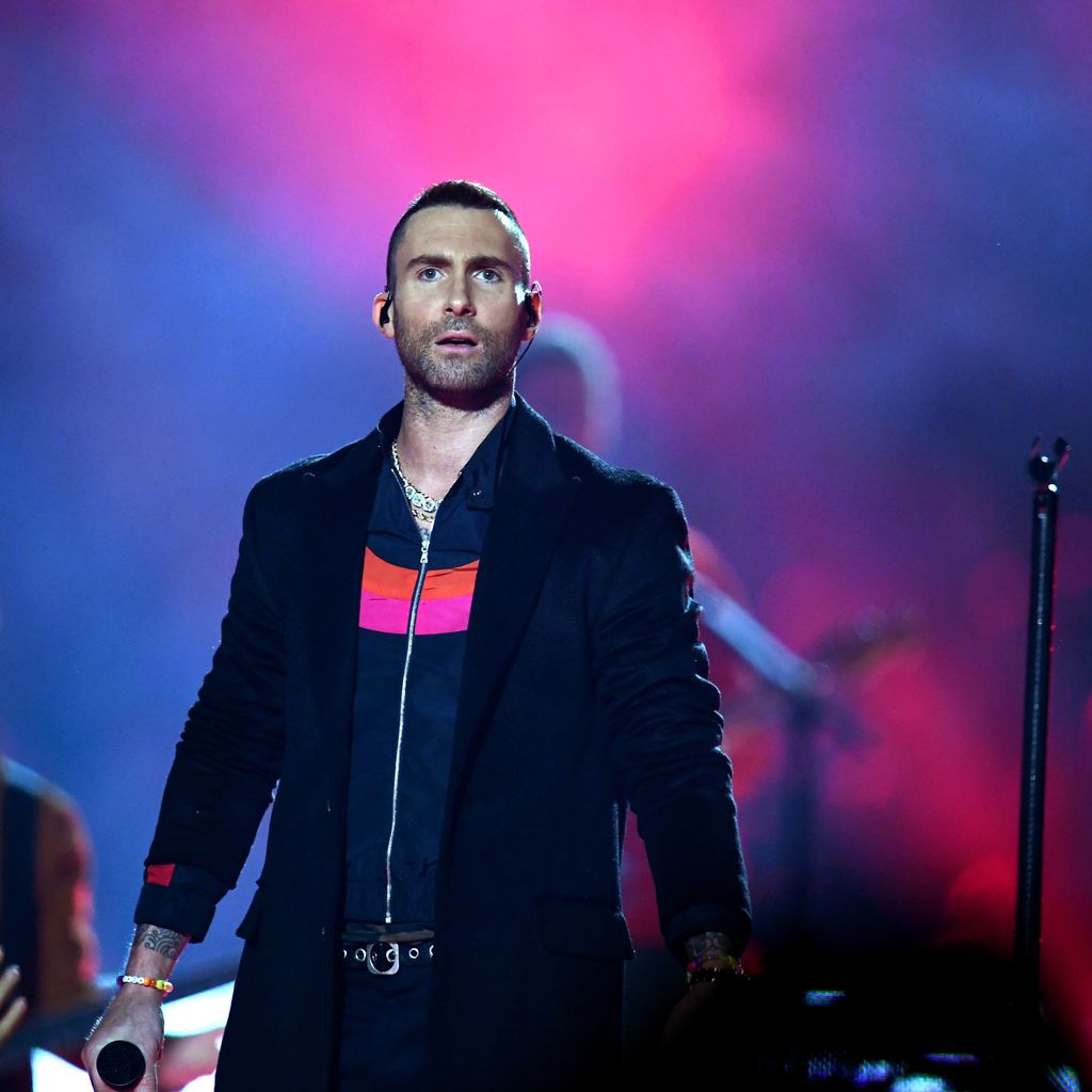Adam Levine mit seiner Band Maroon 5