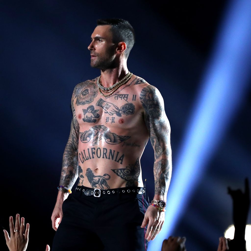 Adam Levine in Atlanta, Georgia