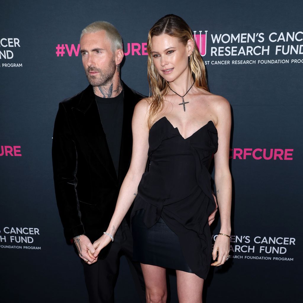 Adam Levine und Behati Prinsloo im März 2023
