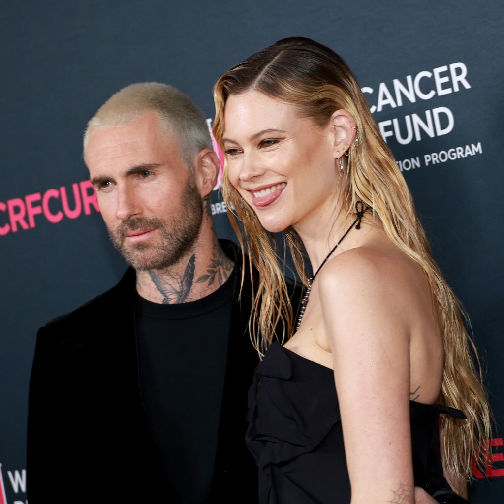 Adam Levine und Behati Prinsloo im März 2023
