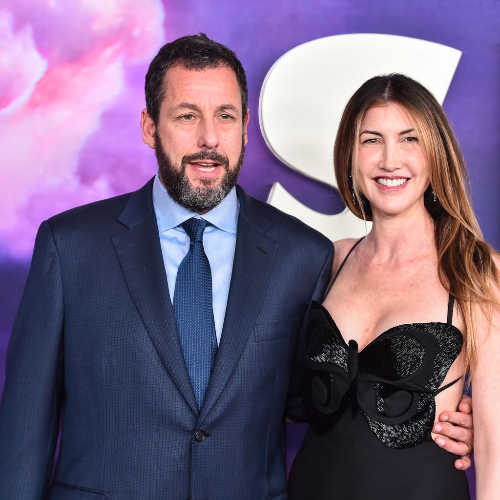 Adam Sandler und seine Frau Jackie im Februar 2024 in Los Angeles