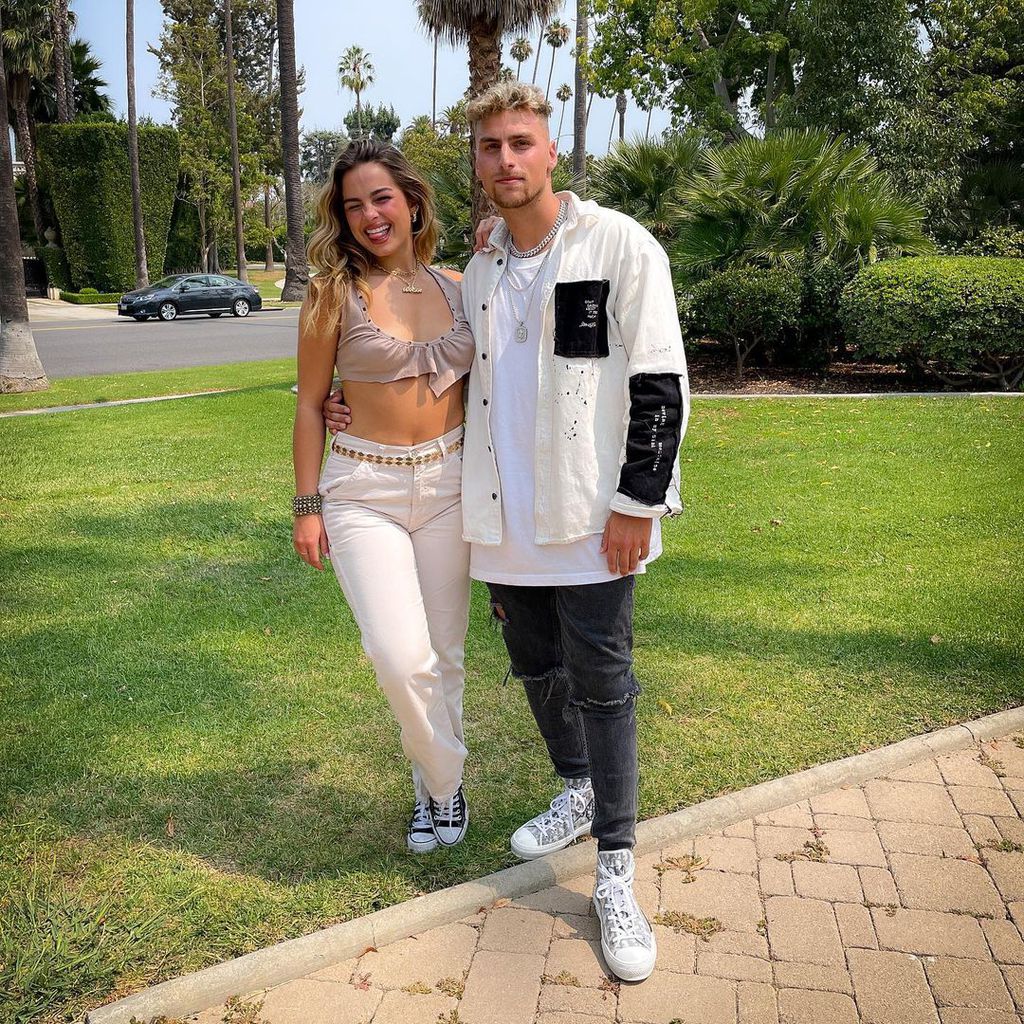 Addison Rae und JamooTV in Los Angeles