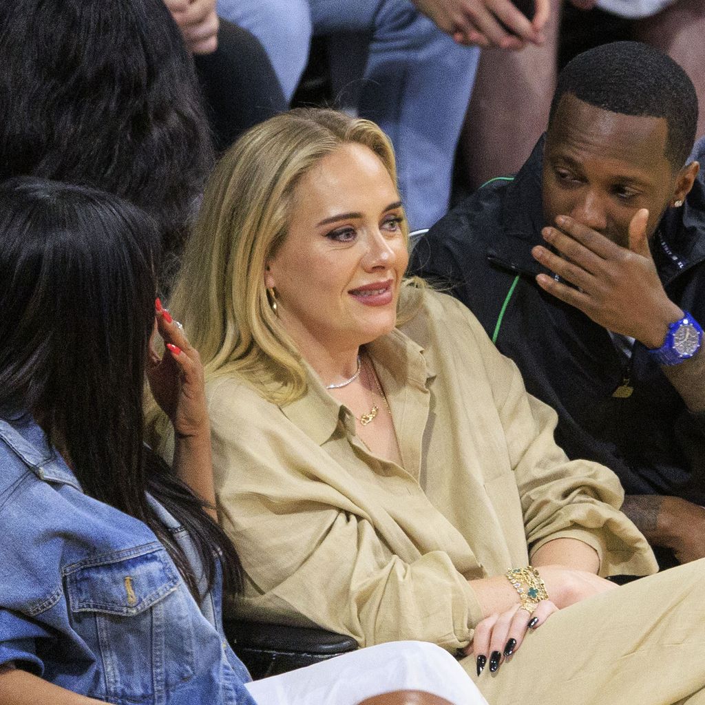 Adele Adkins beim Spiel der Lakers, Mai 2023