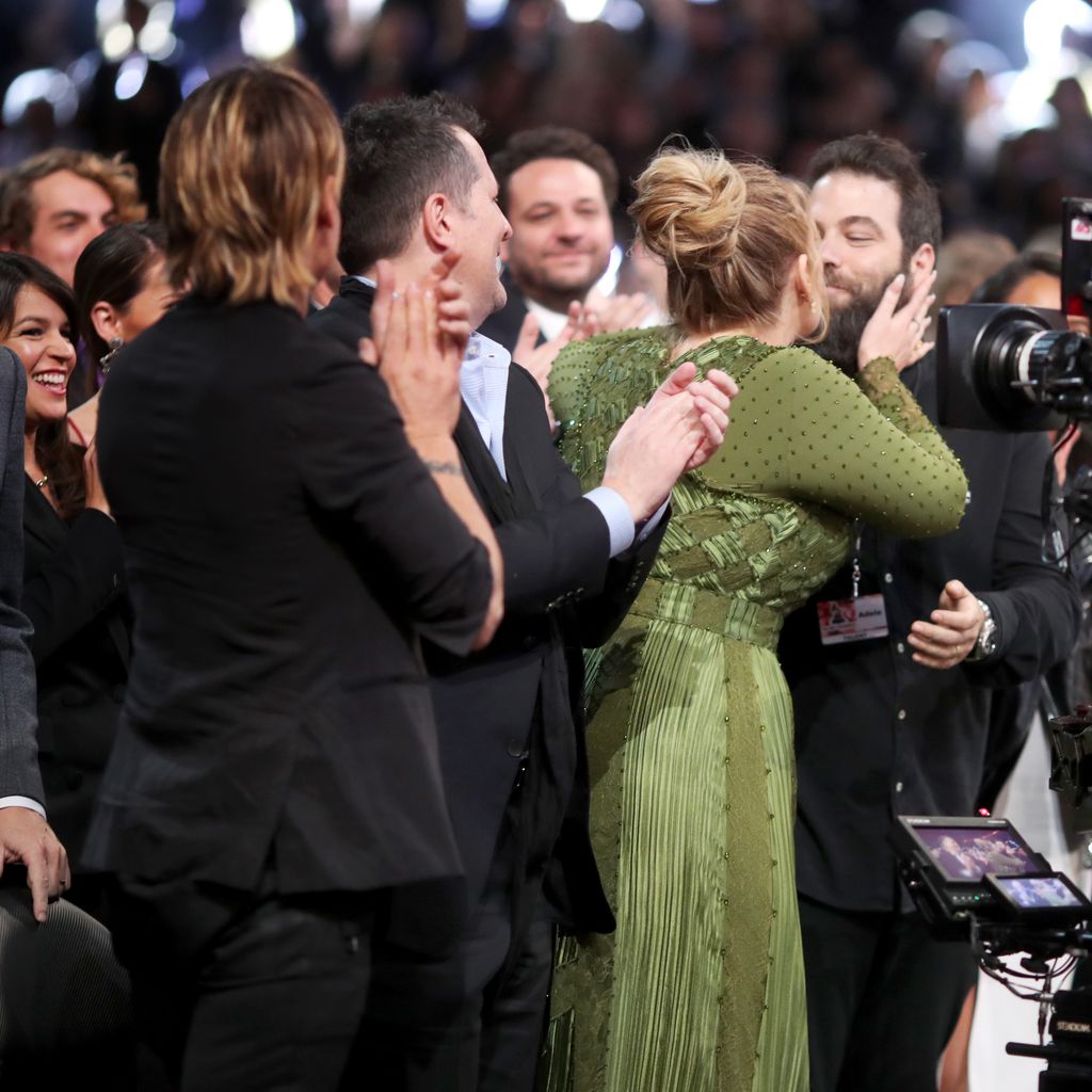 Adele und Simon Konecki bei den Grammys 2017