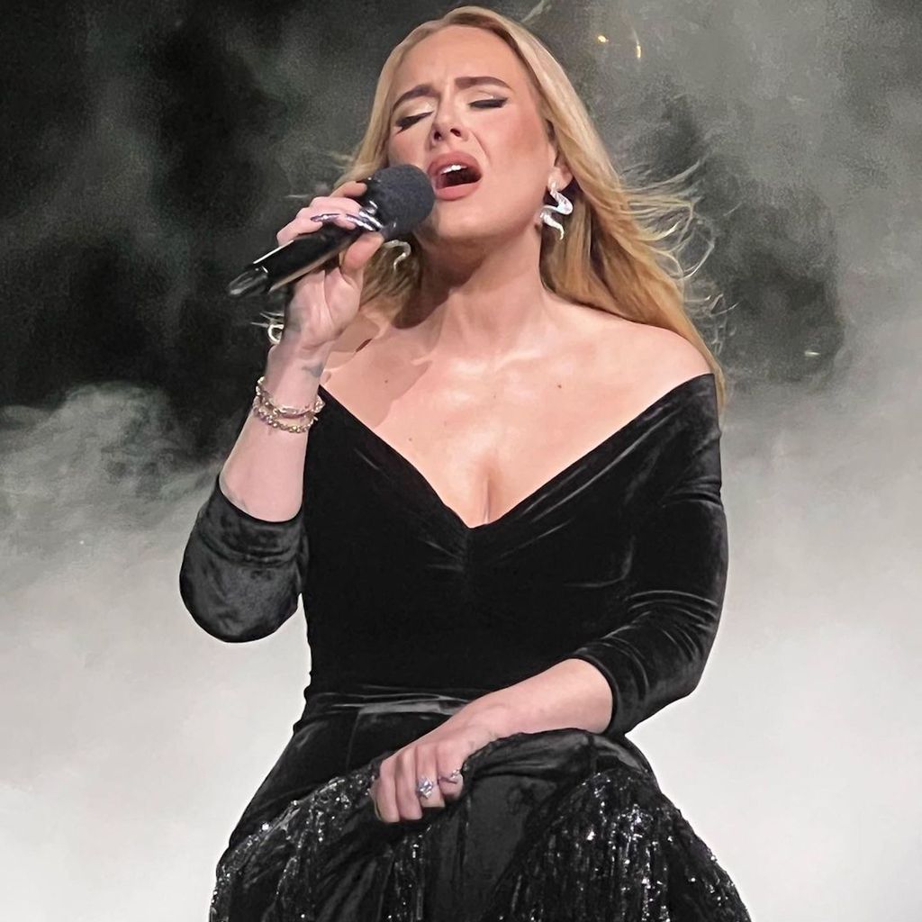 Adele im Februar 2023 in Las Vegas