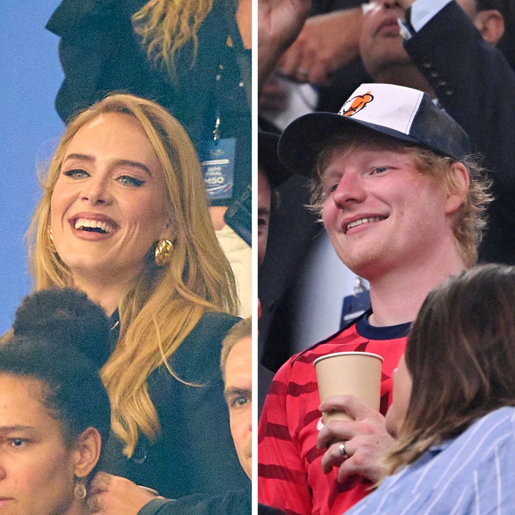 Adele und Ed Sheeran
