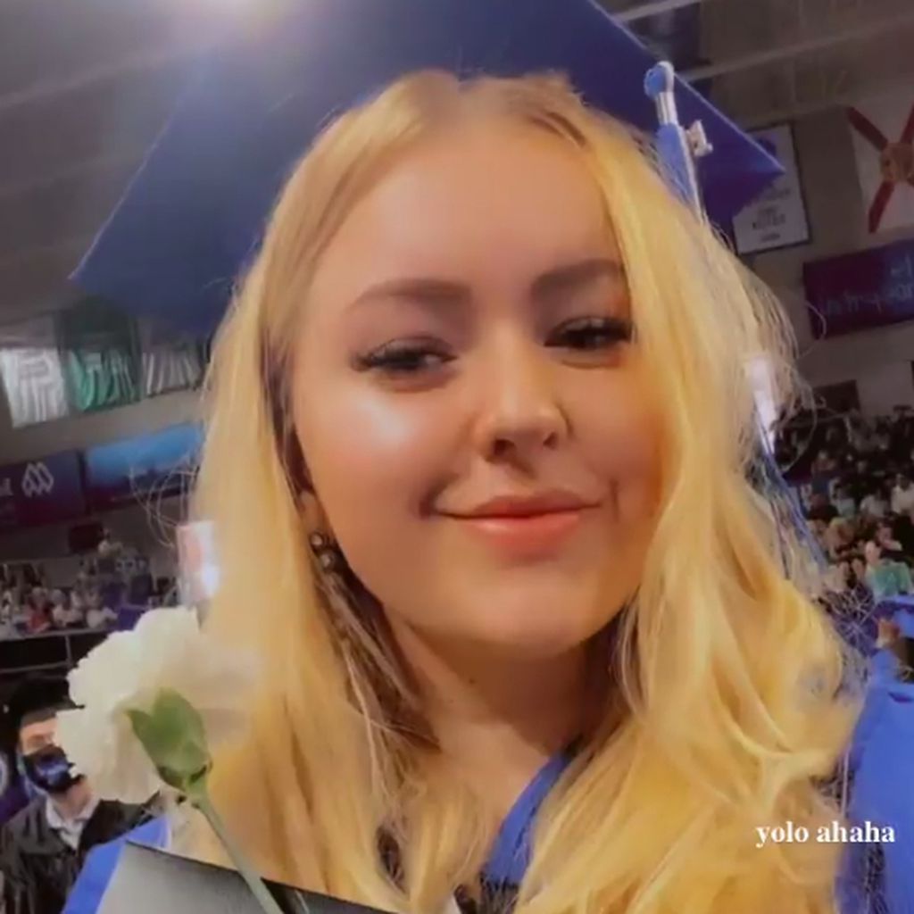 Adeline Norberg bei ihrer Graduation
