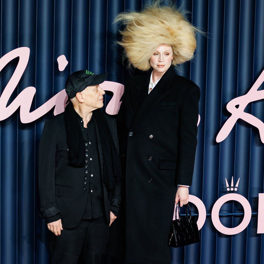 Adrian Joffe und Gwendoline Christie bei den Fashion Awards 2025 in der Royal Albert Hall in London