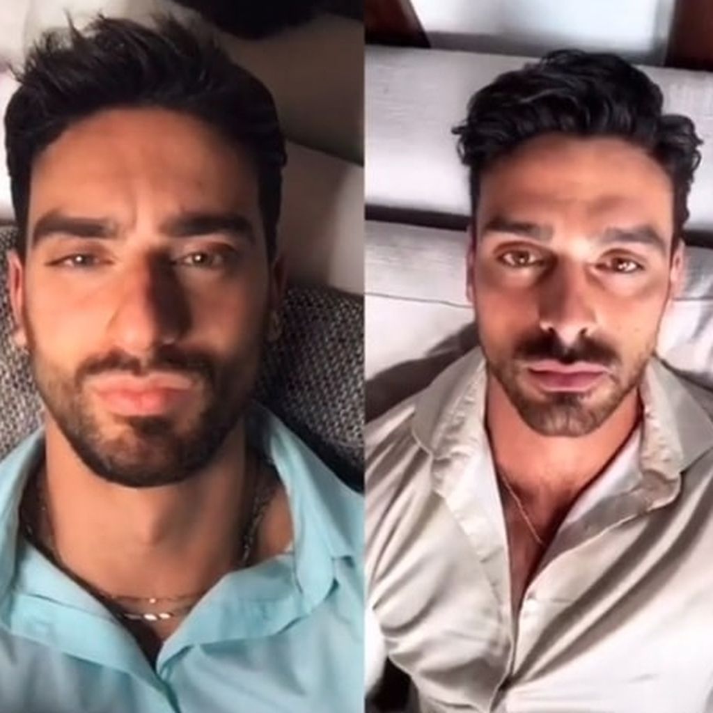 Adriano Leonardo und Michele Morrone