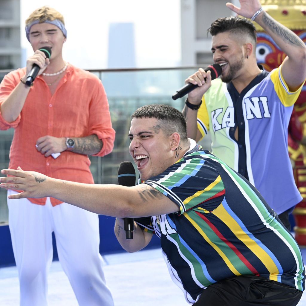 Adriano Pecoraro, Nikolaos alias "Big N" Simediriadis und Andrea Renzullo