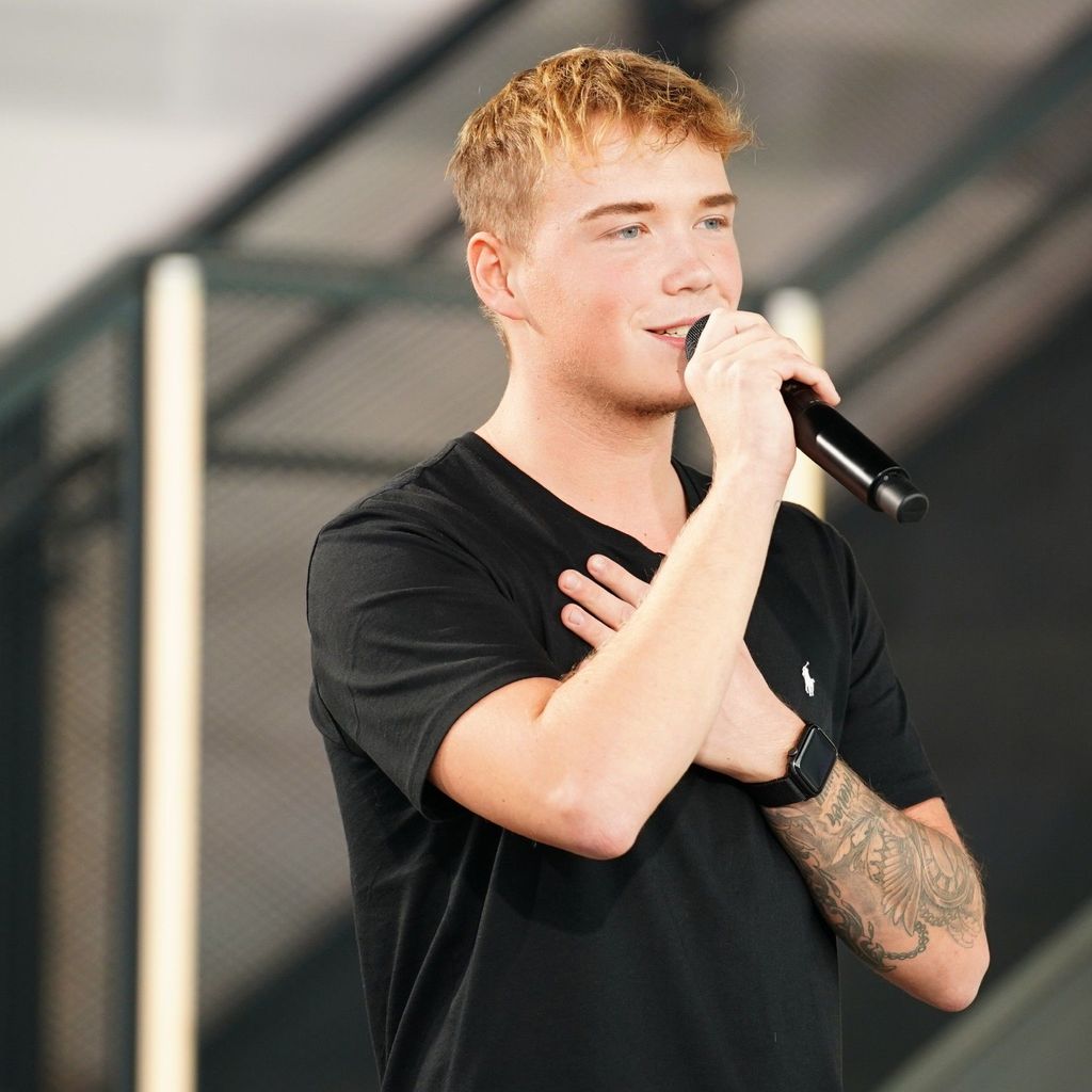 Adriano Percoraro beim DSDS-Casting
