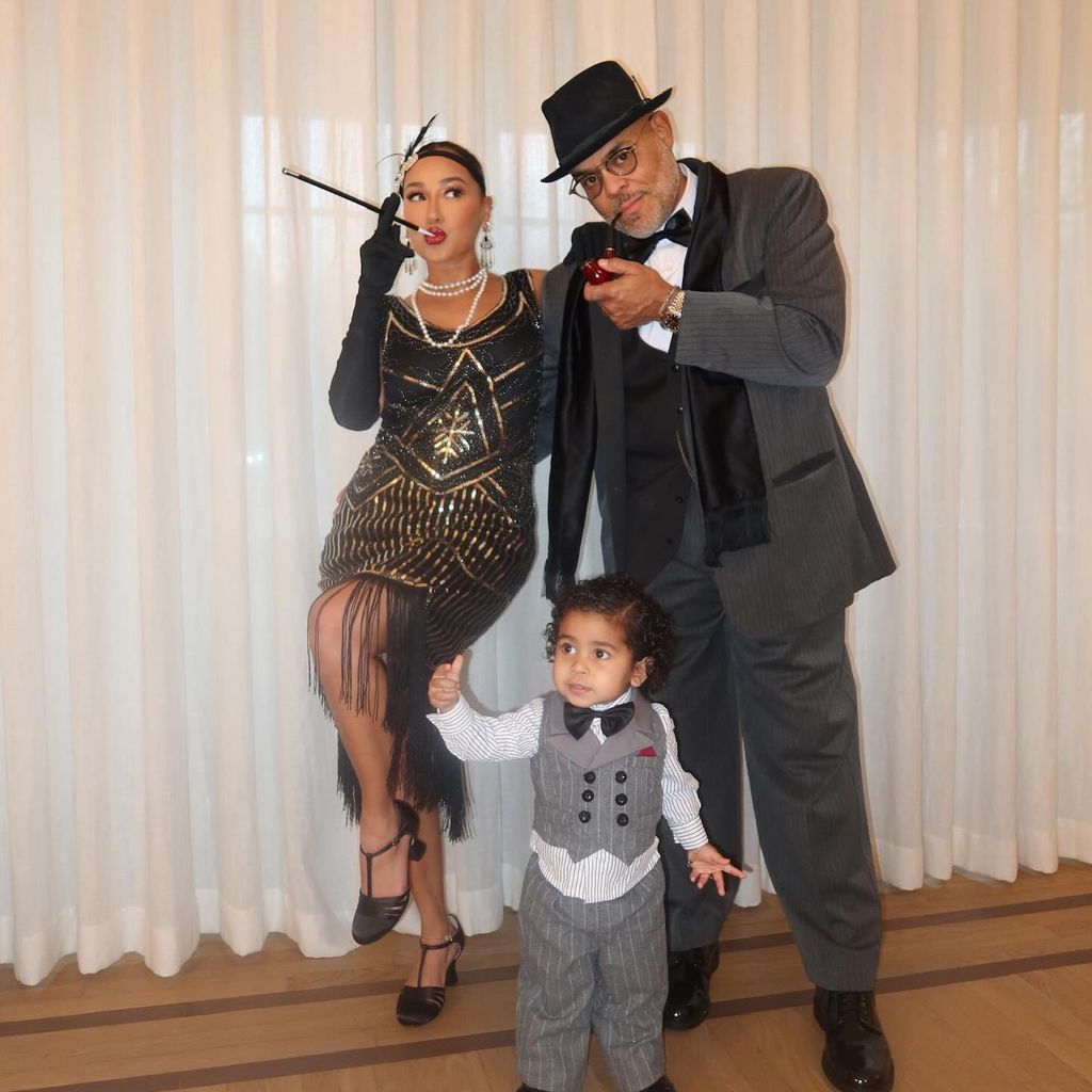 Adrienne Bailon und Israel Houghton mit ihrem Sohn Ever James