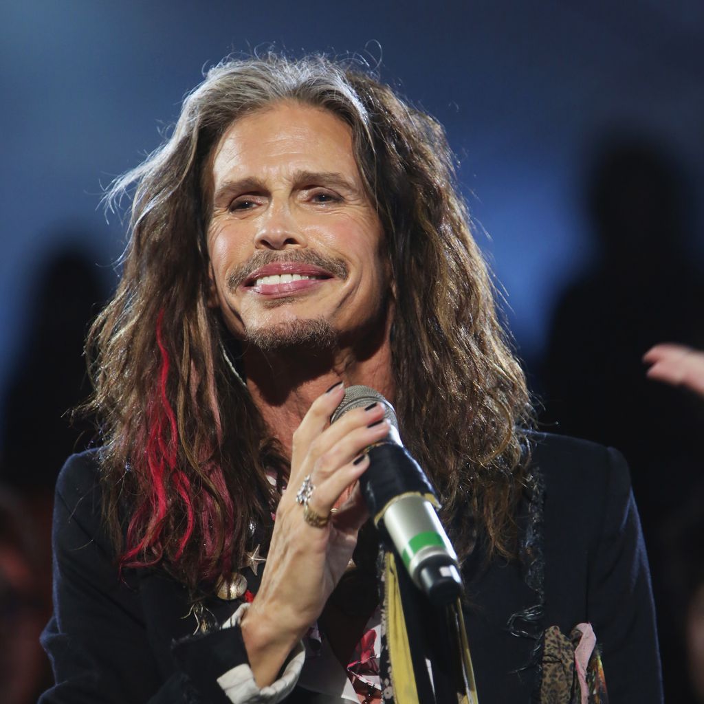 Aerosmith-Sänger Steven Tyler auf der Bühne