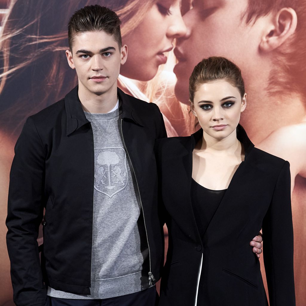 "After Truth"-Stars Hero Fiennes Tiffin und Josephine Langford im März 2019 in Madrid