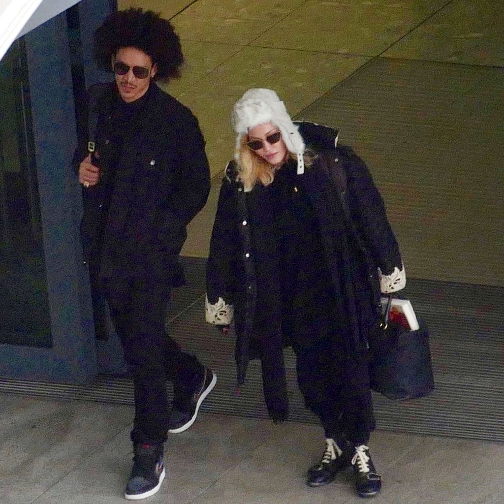 Ahlamalik Williams und Madonna Dezember 2019