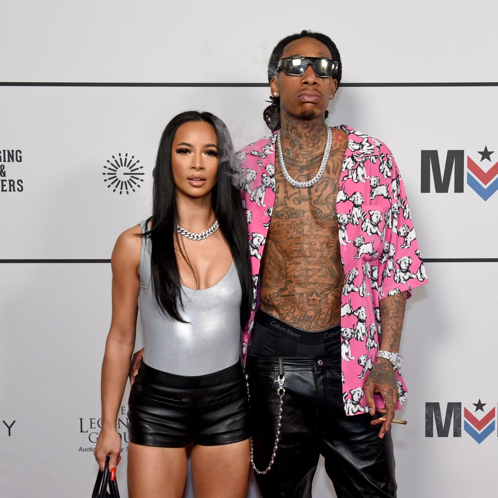 Aimee Aguilar und Wiz Khalifa im Februar 2022