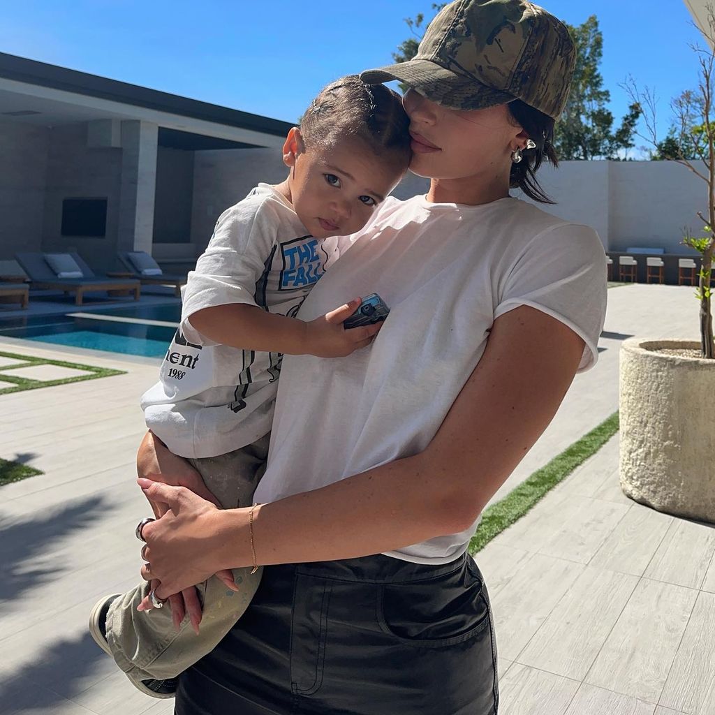 Aire Webster und Kylie Jenner im Juli 2023