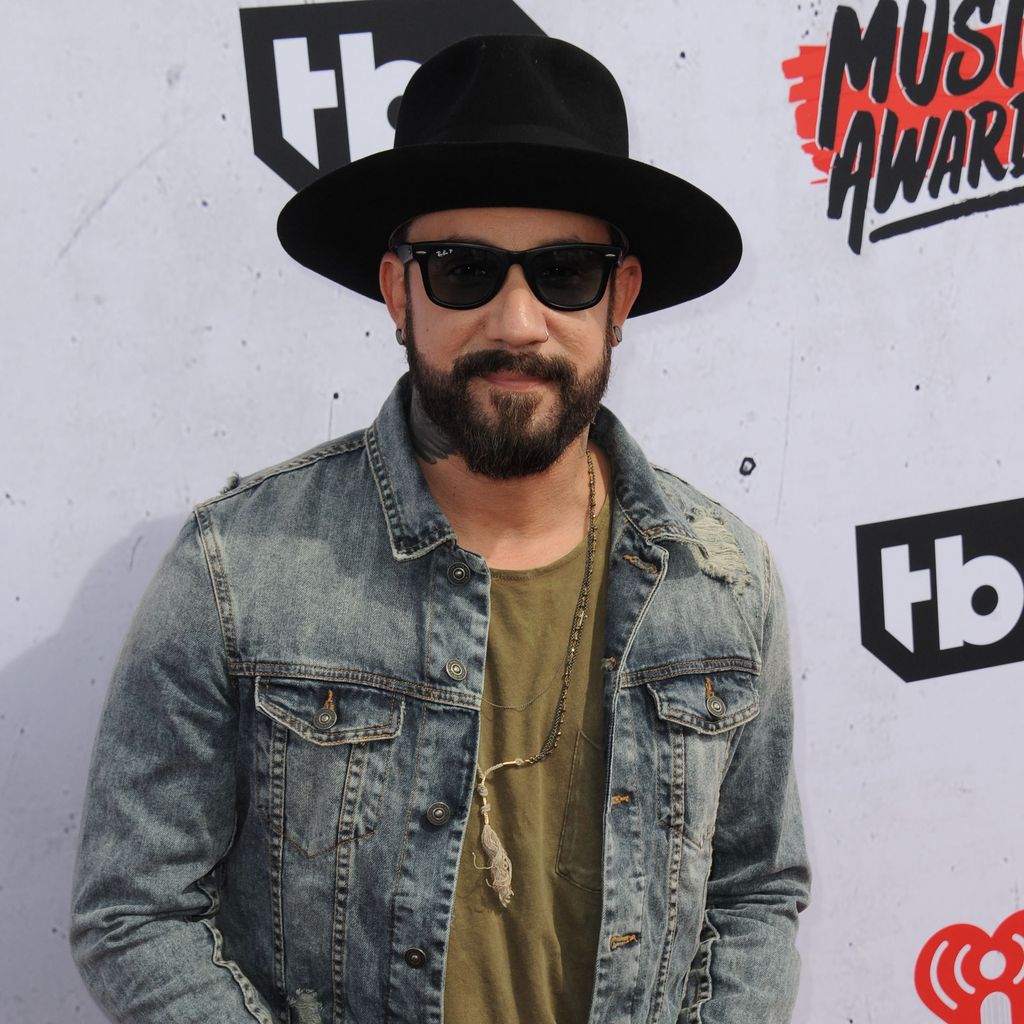 AJ McLean bei der Verleihung der "iHeart Radio Music Awards"  in Inglewood
