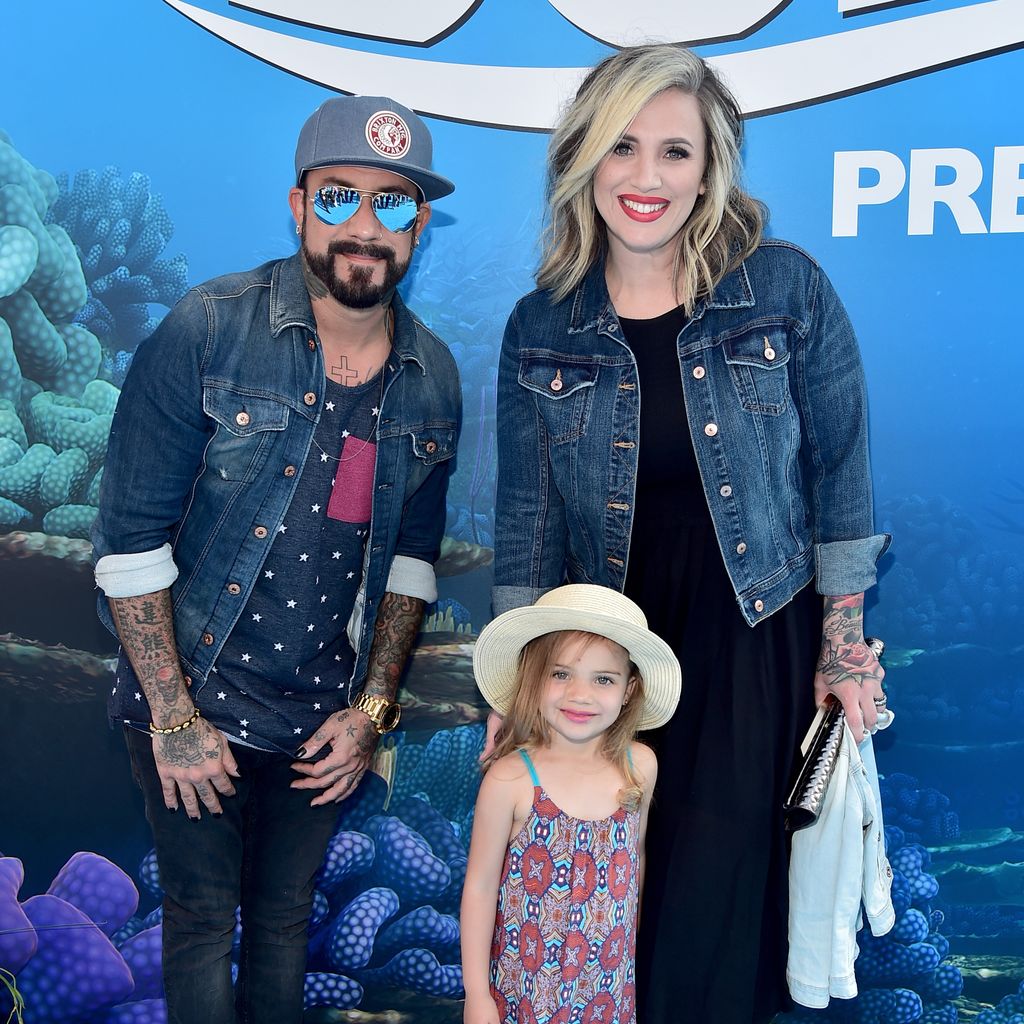 AJ McLean, Ava Jaymes McLean und Rochelle DeAnna McLean