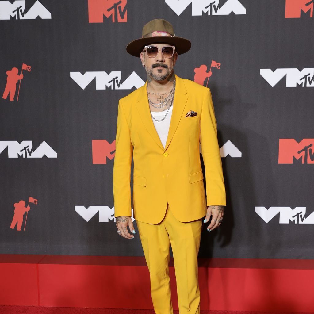 AJ McLean bei den MTV Video Music Awards, 2021