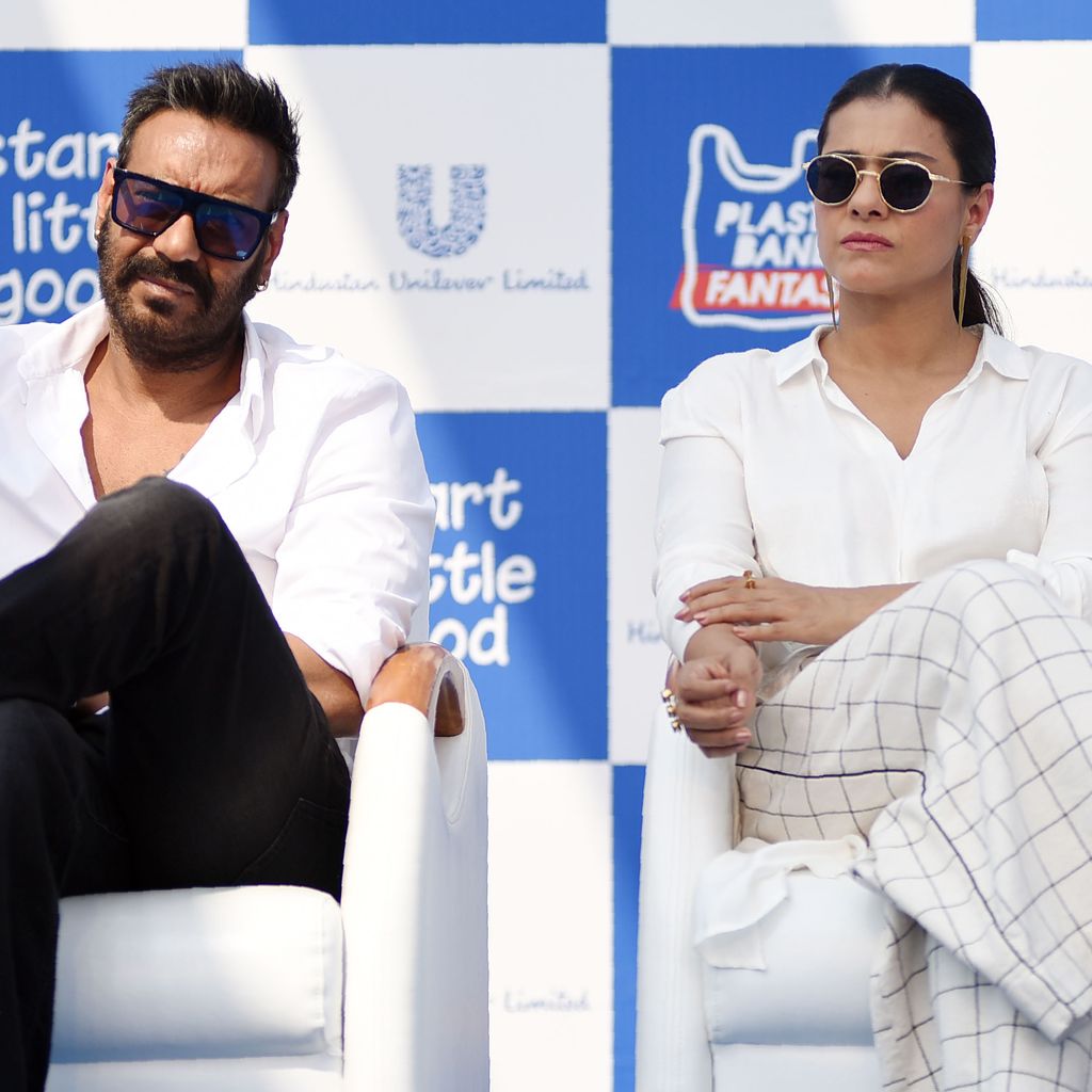 Ajay Devgn und Kajol, Januar 2019