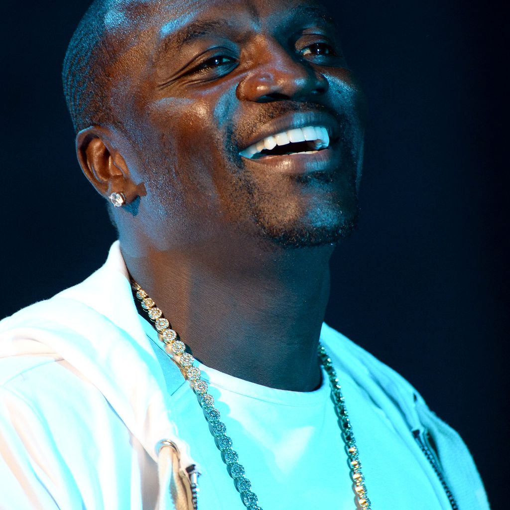 Rapper Akon bei einem Auftritt in Marocco 2015