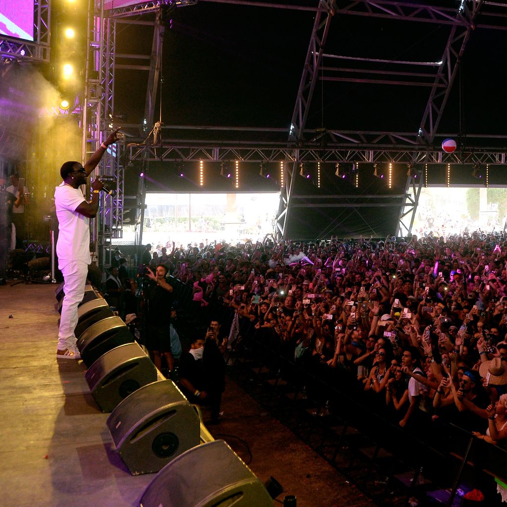 Akon auf der Coachella-Bühne 2016
