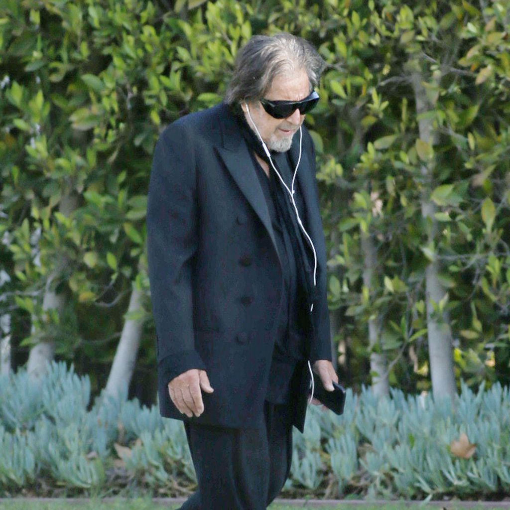 Schauspieler Al Pacino beim Power-Walking, August 2022