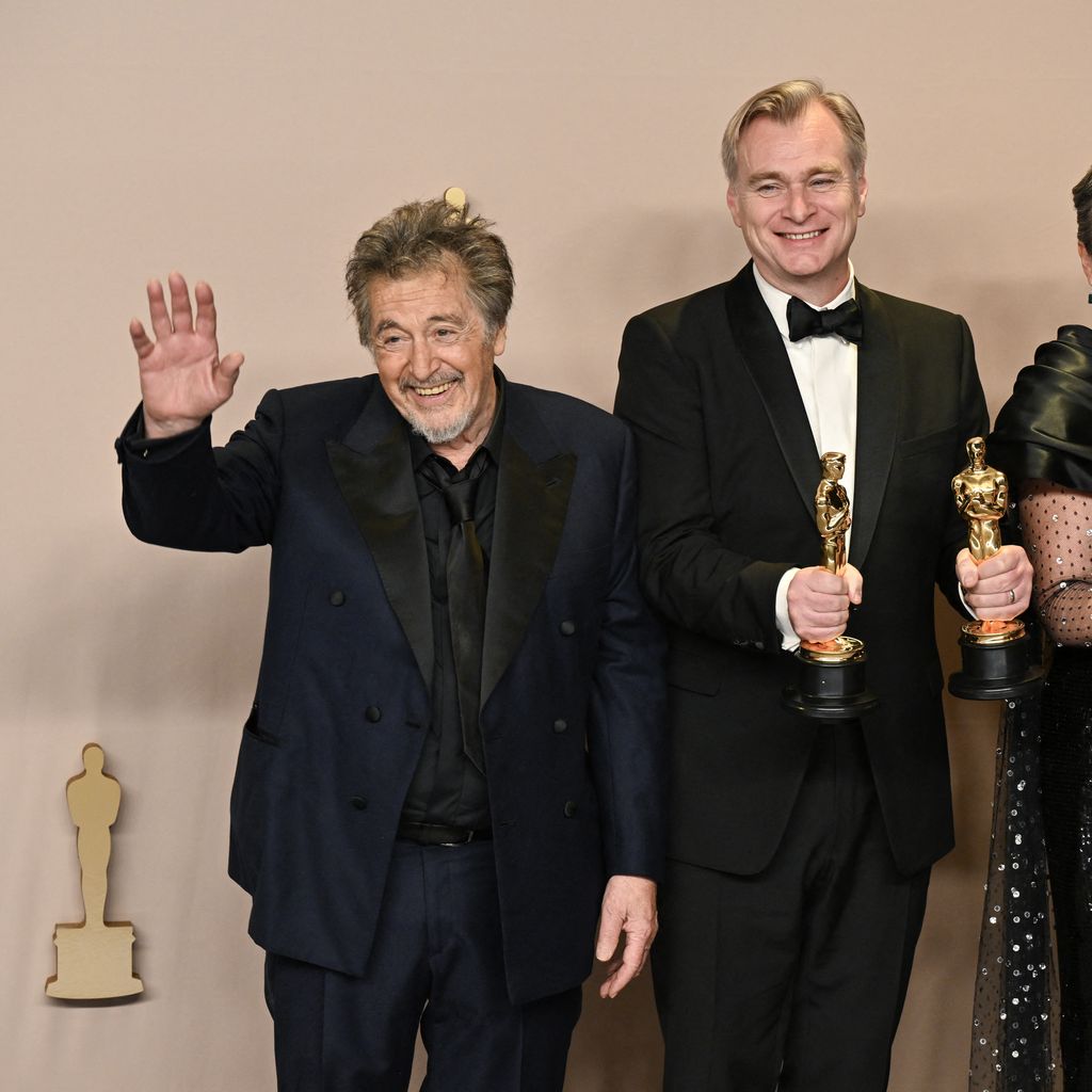 Al Pacino, Christopher Nolan und "Oppenheimer"-Produzenten bei den Oscars 2024
