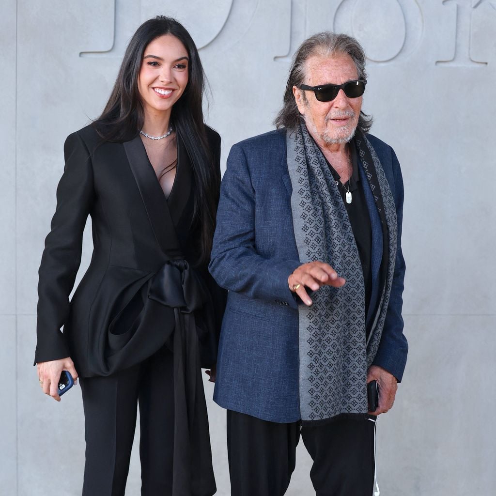 Bei der Dior Cruise in Los Angeles: Al Pacino mit Noor Alfallah