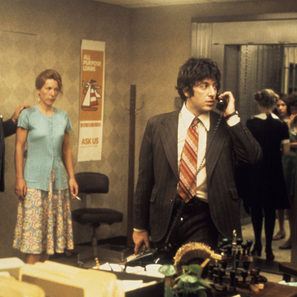 Al Pacino in einer Szene aus "Dog Day Afternoon" (1975)