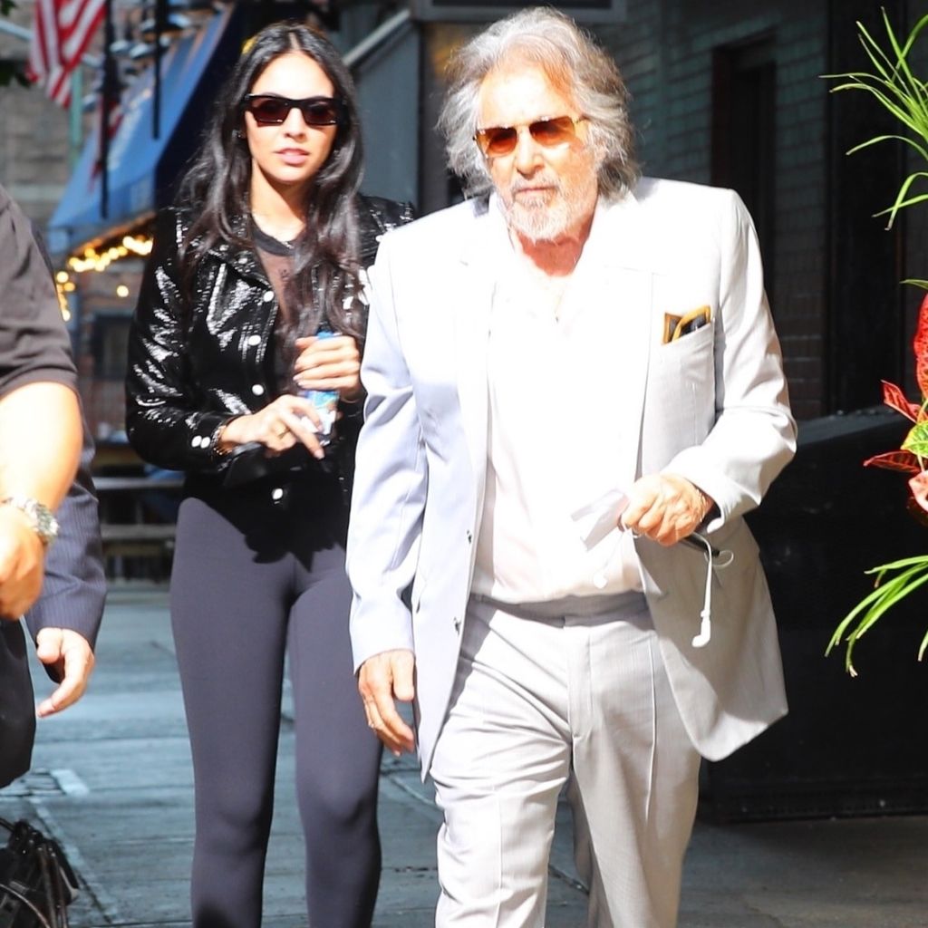 Al Pacino und seine Freundin Noor Alfallah