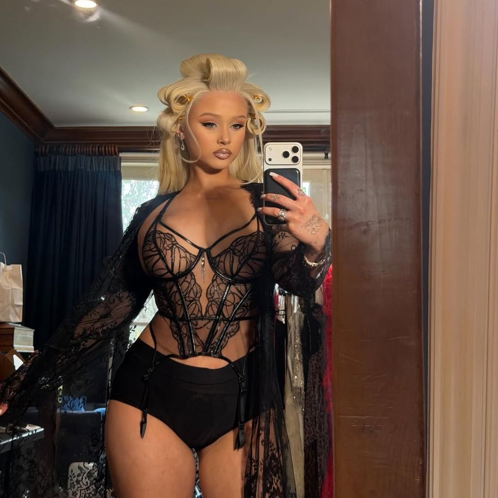 Influencerin Alabama Barker, April 2026