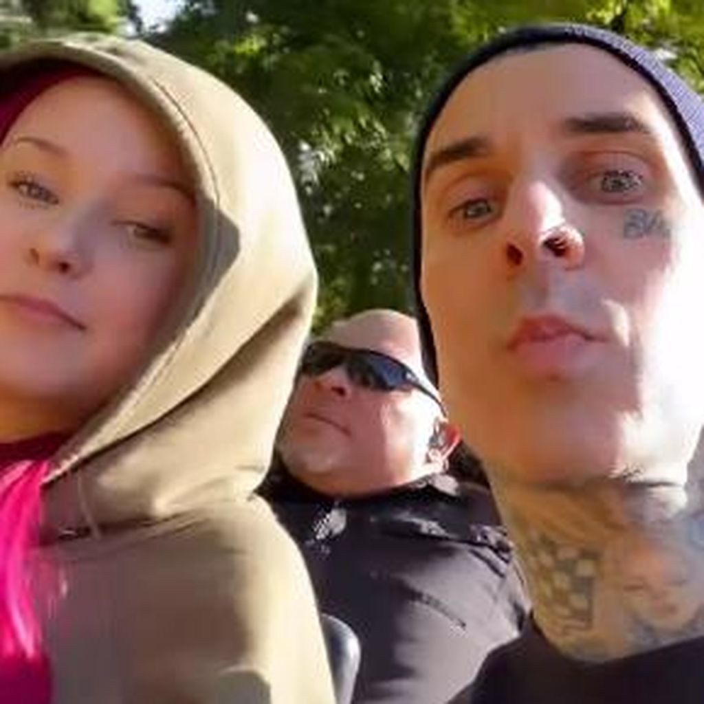 Alabama und Travis Barker, Mai 2023