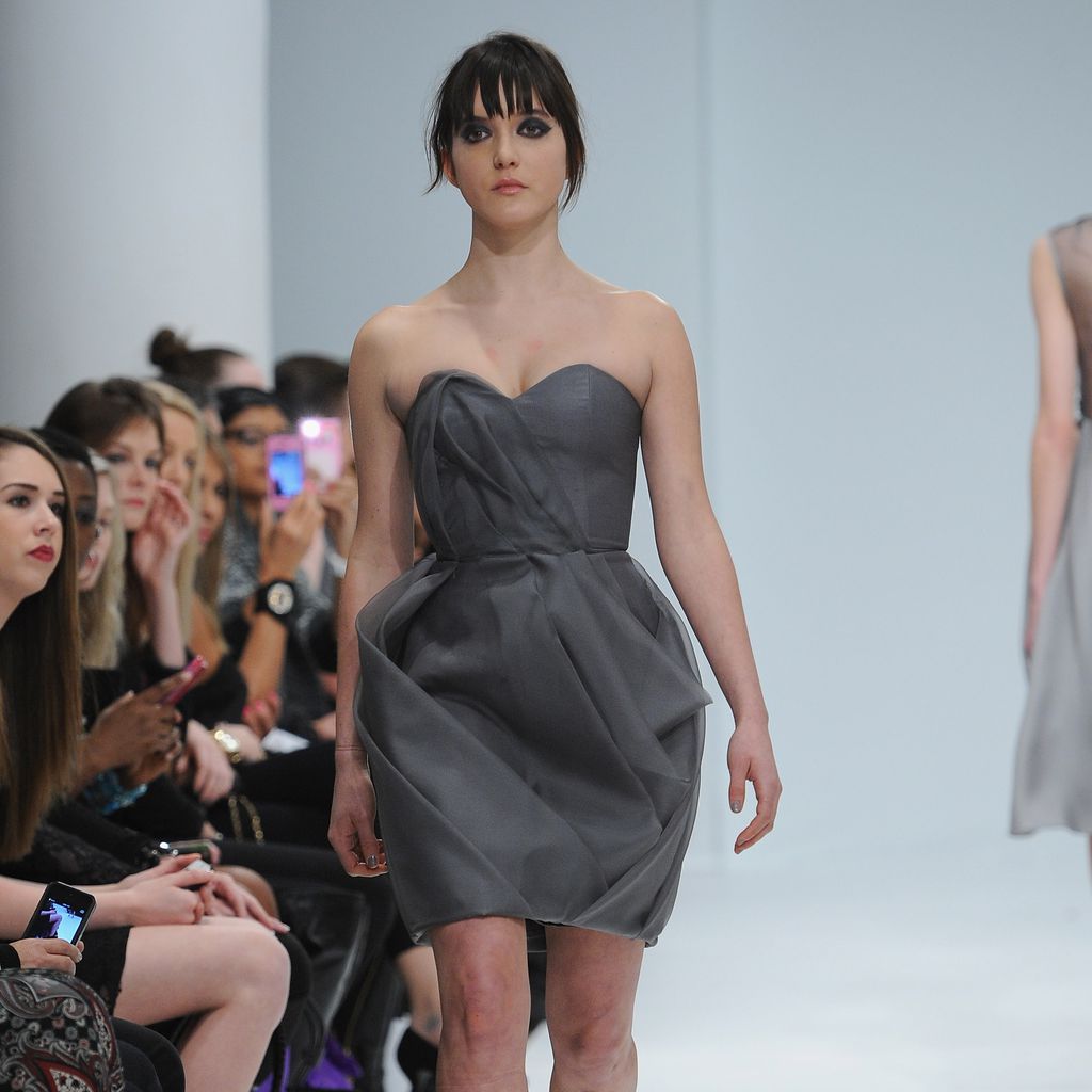 Alaia Baldwin bei der Mercedes-Benz Fashion Week 2014