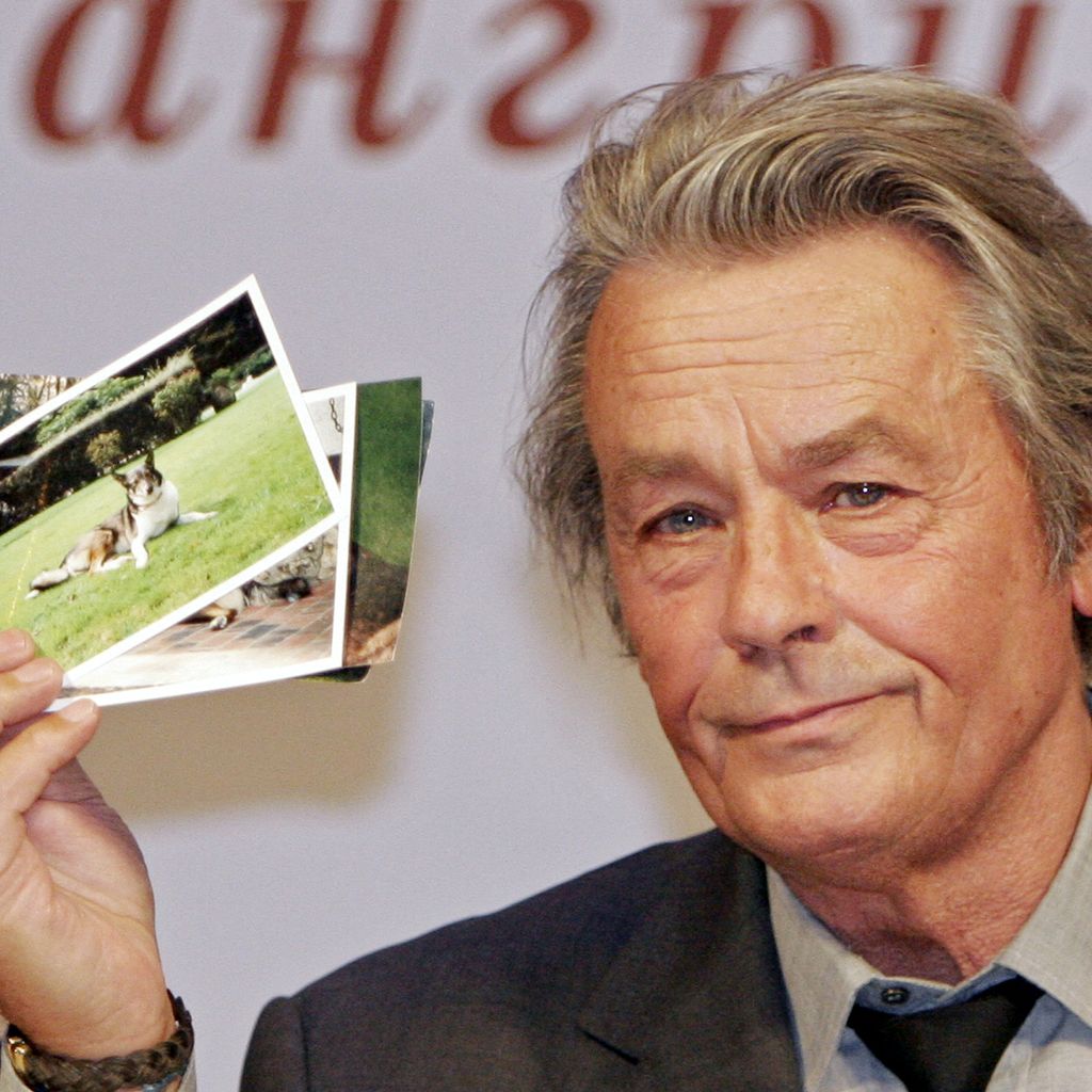 Alain Delon im April 2002