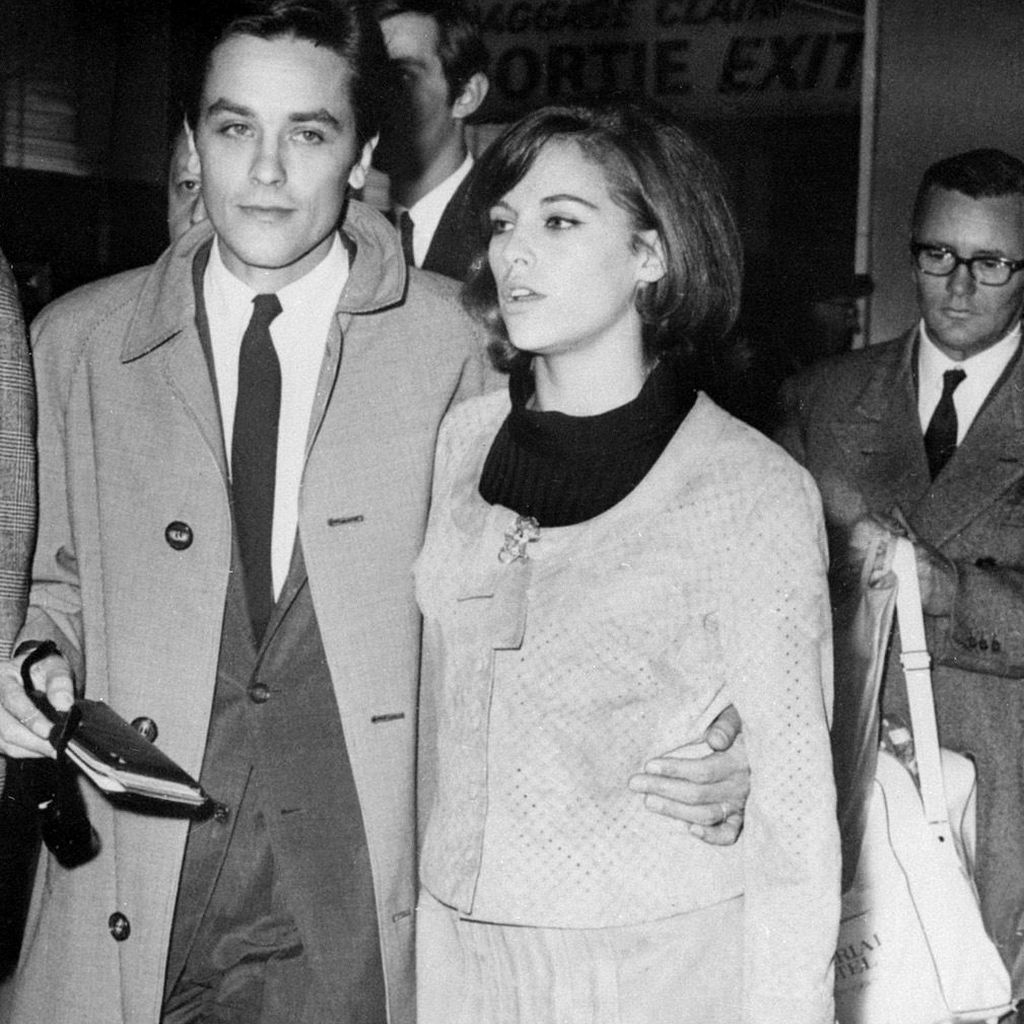 Alain und Nathalie Delon, 1967