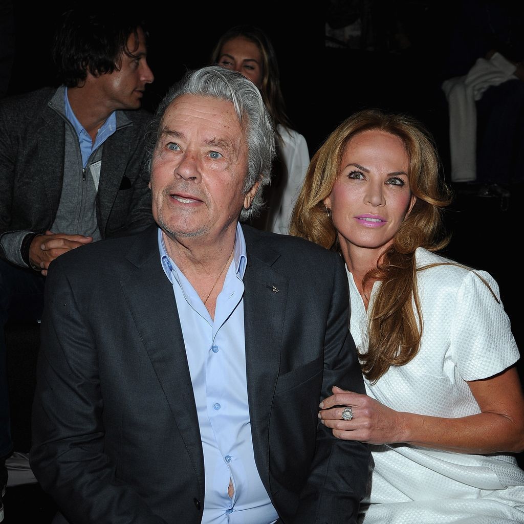 Alain Delon und Rosalie van Breemen, 2012