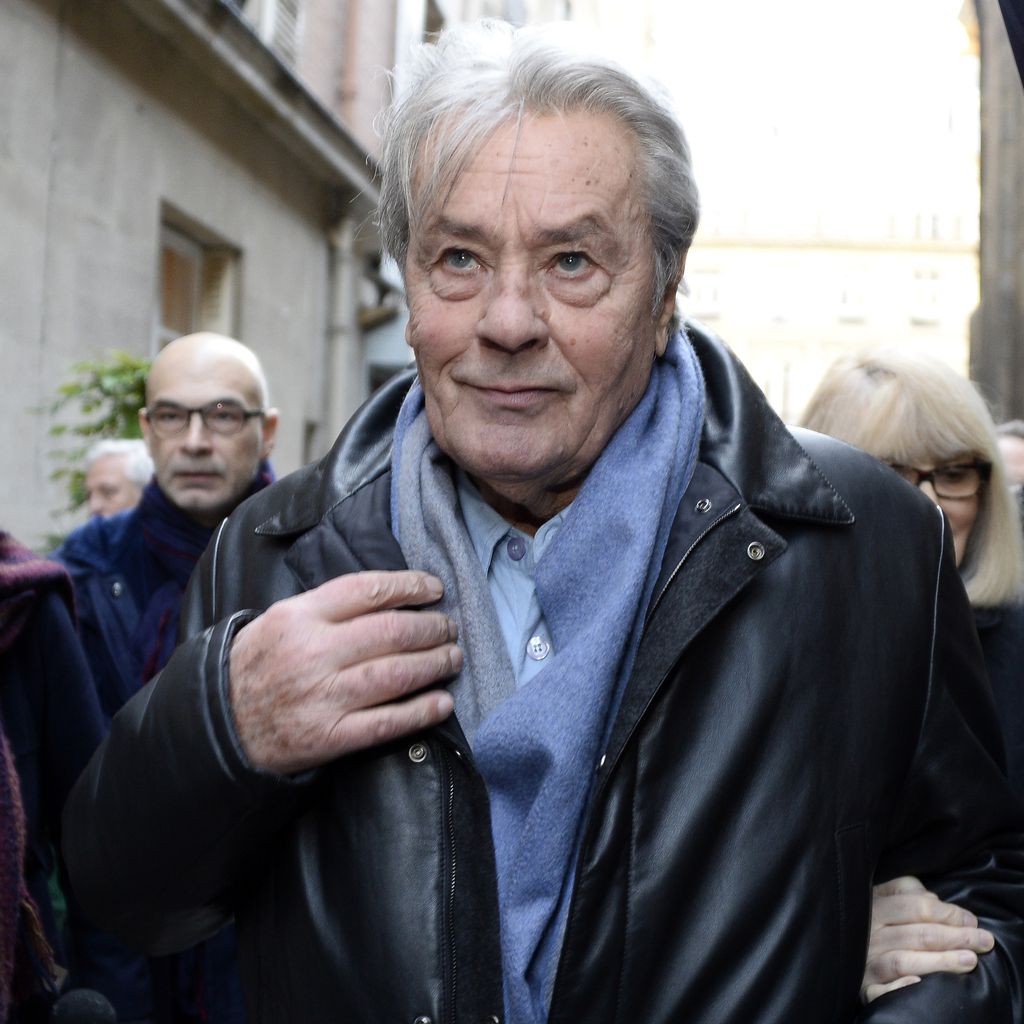 Alain Delon in Paris