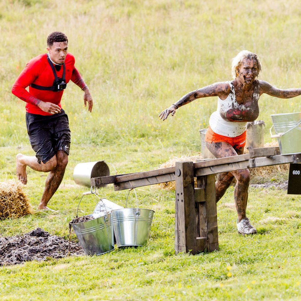 Alain Wollersheim und Ginger Costello beim "Forsthaus Rampensau"-Finale