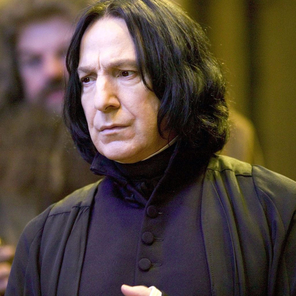 Alan Rickman als Professor Snape in "Harry Potter"