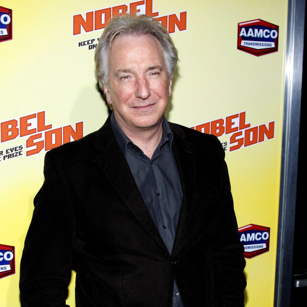 Alan Rickman bei der Premiere von "Nobel Son" im Egyptian Theatre in Hollywood, 2. Dezember 2008