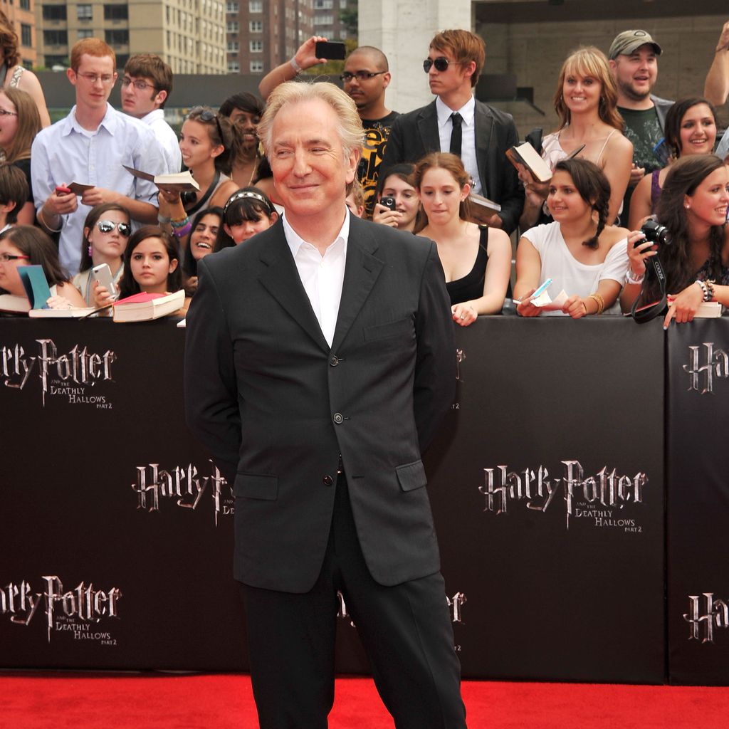 Alan Rickman bei der "Harry Potter und die Heiligtümer des Todes 2"-Premiere