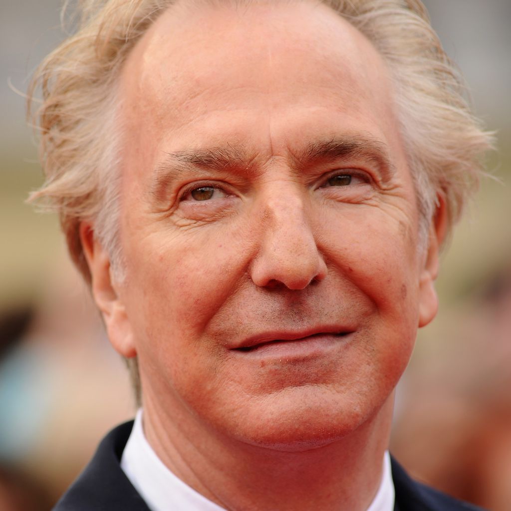 Alan Rickman auf der Premiere von "Harry Potter und die Heiligtümer des Todes – Teil 2" in London