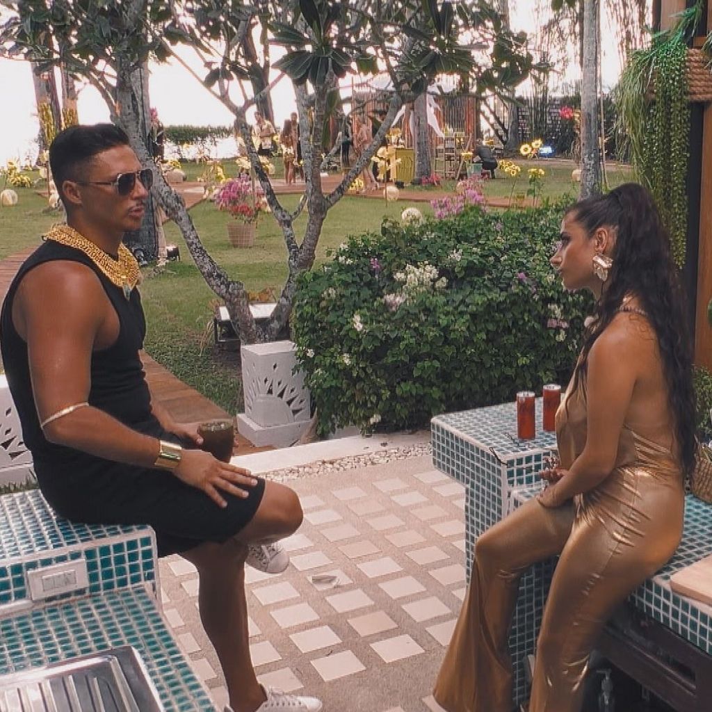 Alan Wey und Pamela Ghazal bei "Bachelor in Paradise" 2023