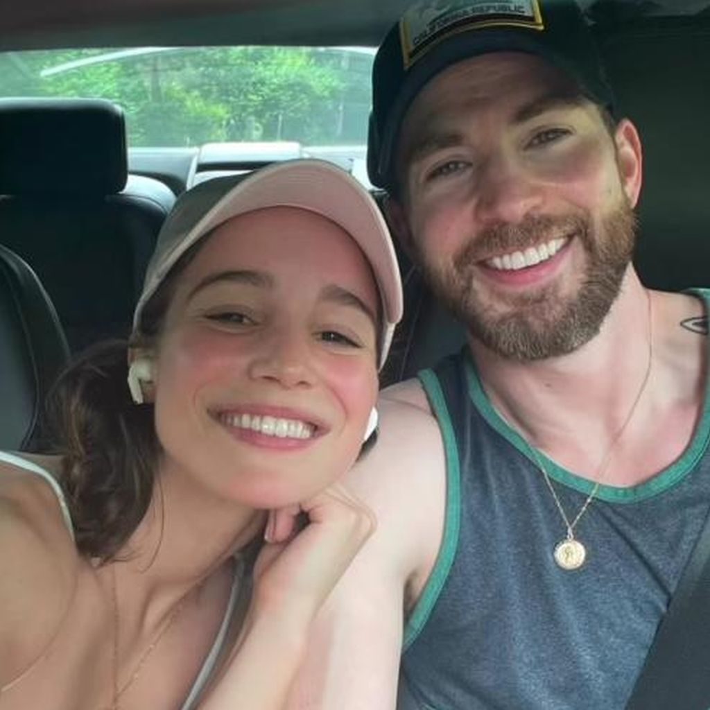Alba Baptista und Chris Evans, Filmstars